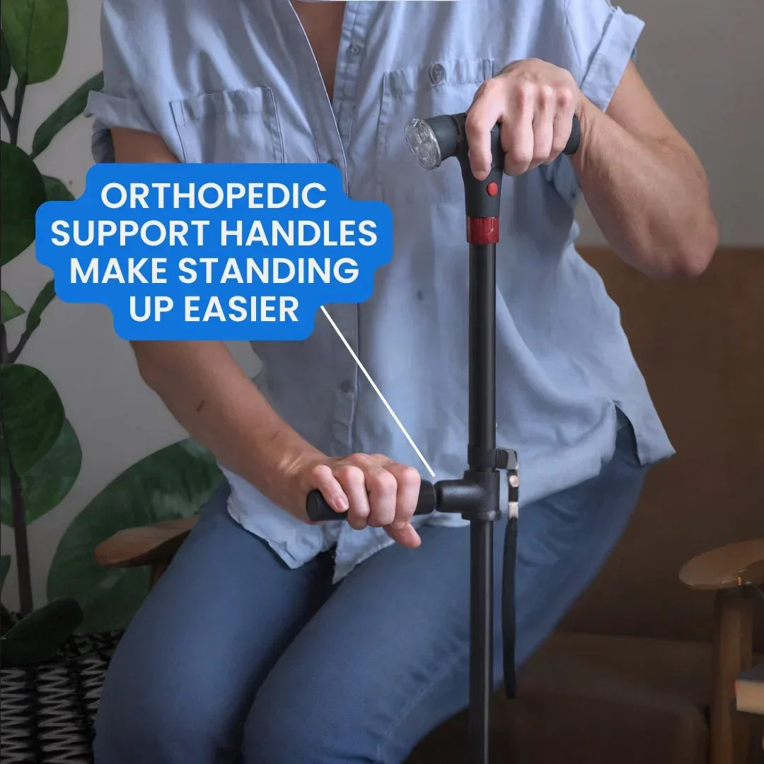 BalanceGuard Elite - Folding Canes for Seniors & Adults